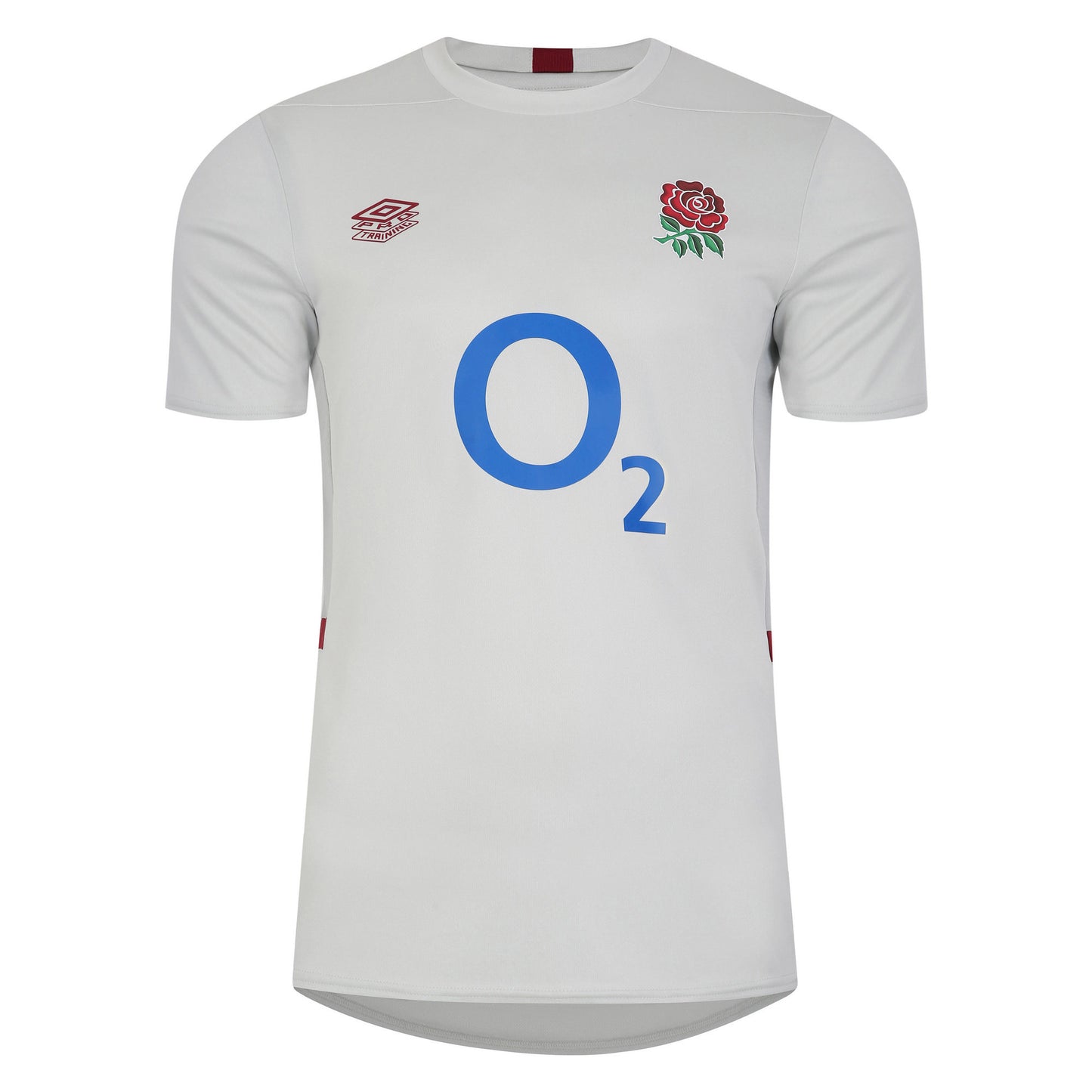 Foggy Dew-Metal-Tibetan Red - Front - Umbro Mens 23-24 England Rugby Gym T-Shirt