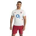 Foggy Dew-Metal-Tibetan Red - Side - Umbro Mens 23-24 England Rugby Gym T-Shirt