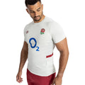 Foggy Dew-Metal-Tibetan Red - Lifestyle - Umbro Mens 23-24 England Rugby Gym T-Shirt