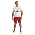 Foggy Dew-Metal-Tibetan Red - Pack Shot - Umbro Mens 23-24 England Rugby Gym T-Shirt
