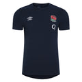 Navy Blazer-Dress Blue - Front - Umbro Childrens-Kids 23-24 Presentation England Rugby T-Shirt