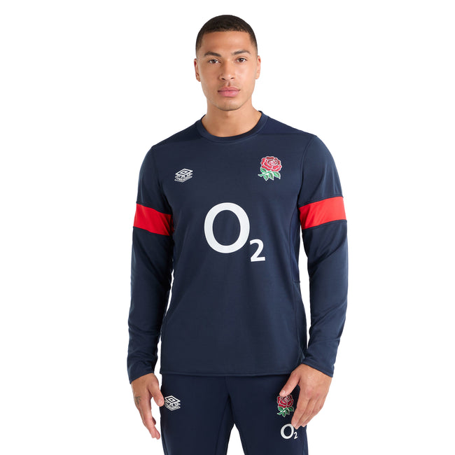 国内外の人気 23/24 Mens Umbro England Training Long-Sleeved Fit Relaxed Rugby ウェア