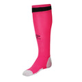 Pink-Grey-Black - Side - Umbro Childrens-Kids 23-24 Forest Green Rovers FC Away Socks