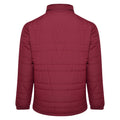 New Claret - Back - Umbro Childrens-Kids Club Essential Bench Jacket