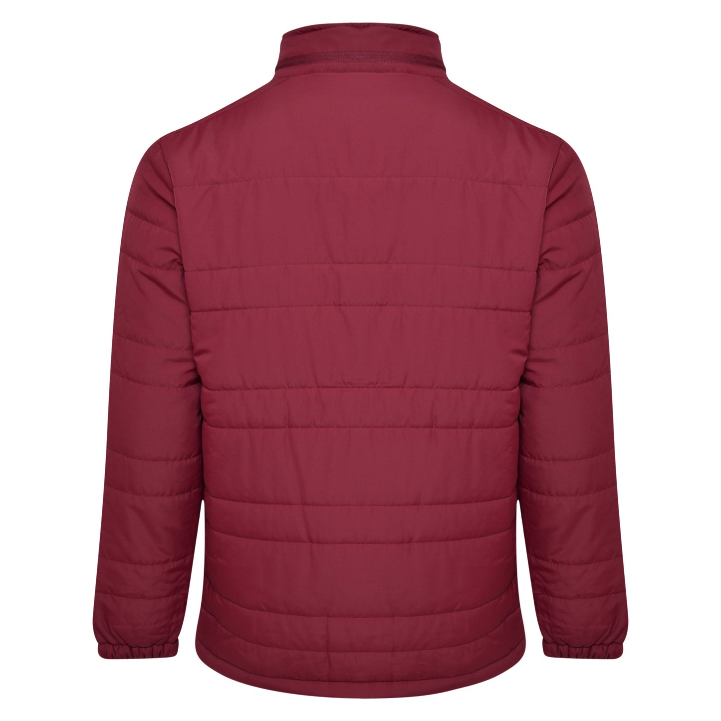 New Claret - Back - Umbro Childrens-Kids Club Essential Bench Jacket