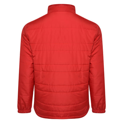 Vermillion - Back - Umbro Childrens-Kids Club Essential Bench Jacket