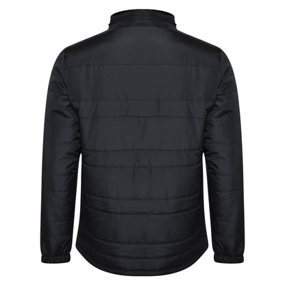 Black - Back - Umbro Childrens-Kids Club Essential Bench Jacket
