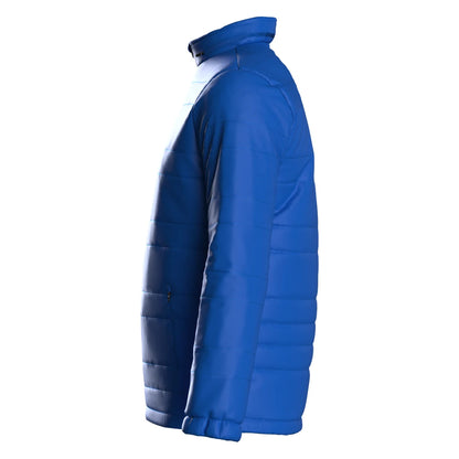 Royal Blue - Side - Umbro Childrens-Kids Club Essential Bench Jacket