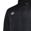 Black - Side - Umbro Childrens-Kids Club Essential Bench Jacket