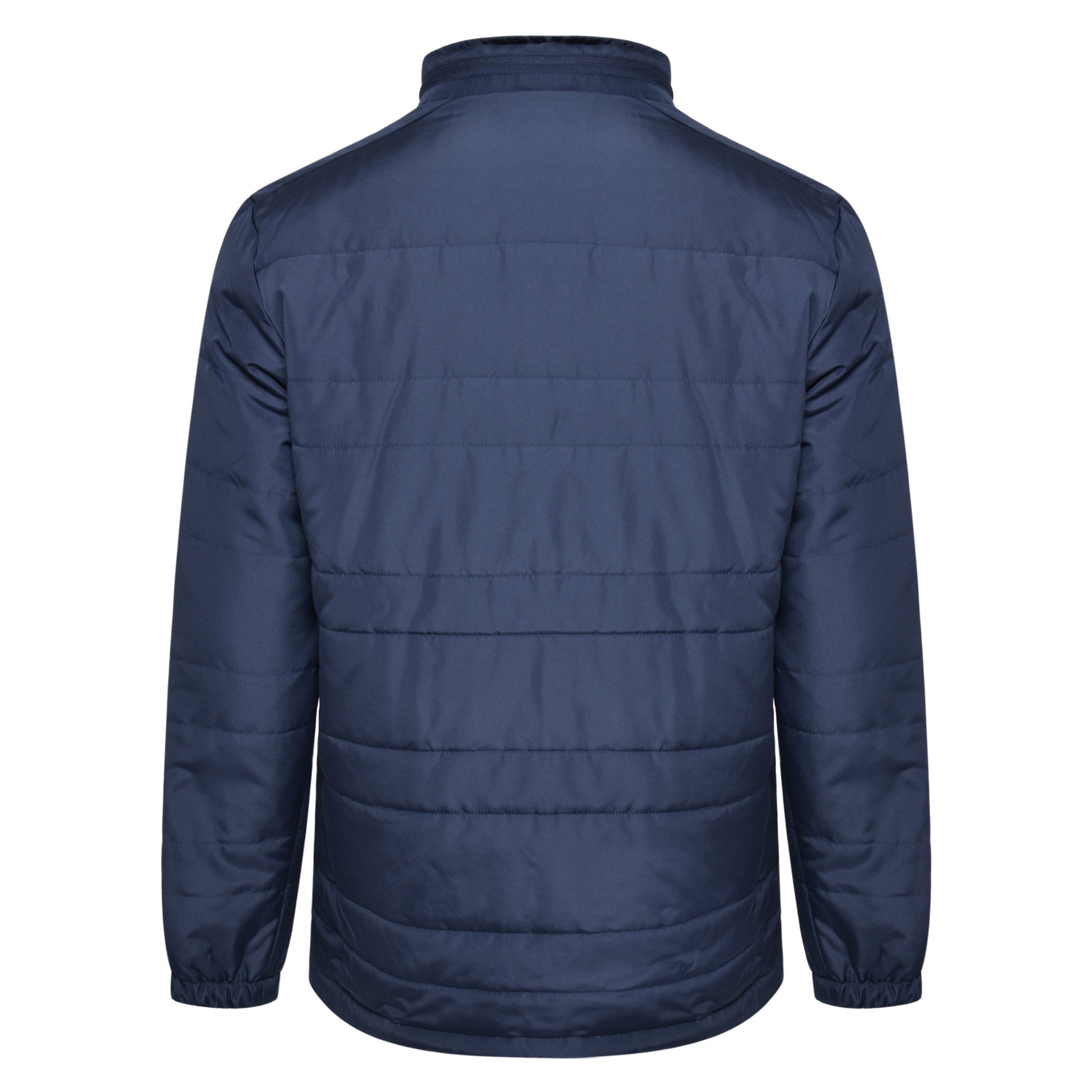 Dark Navy - Back - Umbro Childrens-Kids Club Essential Bench Jacket
