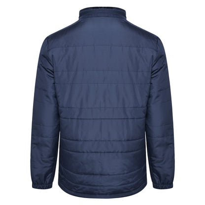 Dark Navy - Back - Umbro Childrens-Kids Club Essential Bench Jacket
