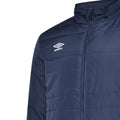 Dark Navy - Side - Umbro Childrens-Kids Club Essential Bench Jacket