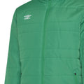 Emerald - Side - Umbro Childrens-Kids Club Essential Bench Jacket