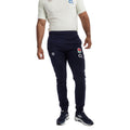 Navy Blazer - Side - Umbro Mens 23-24 Fleece England Rugby Jogging Bottoms