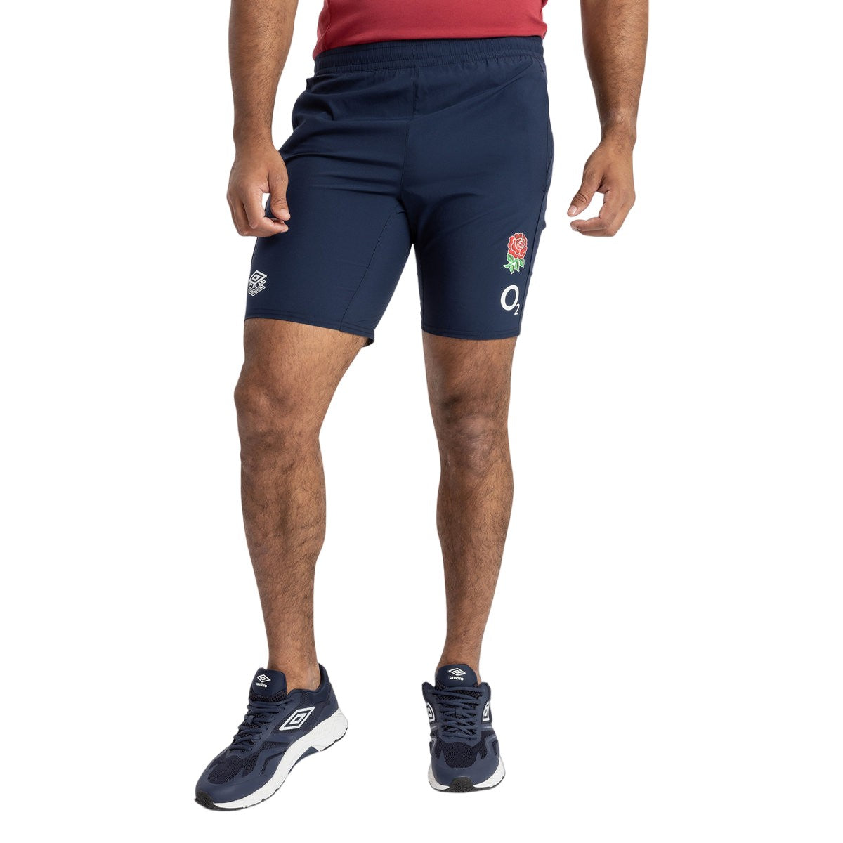 Navy Blazer - Lifestyle - Umbro Mens 23-24 England Rugby Gym Shorts
