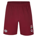 Tibetan Red - Front - Umbro Mens 23-24 England Rugby Gym Shorts