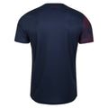 Navy Blazer-Tibetan Red - Back - Umbro Childrens-Kids 23-24 England Rugby Warm Up Jersey