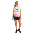 Brilliant White-Hot Coral - Pack Shot - Umbro Womens-Ladies 23-24 England Red Roses Warm Up Jersey