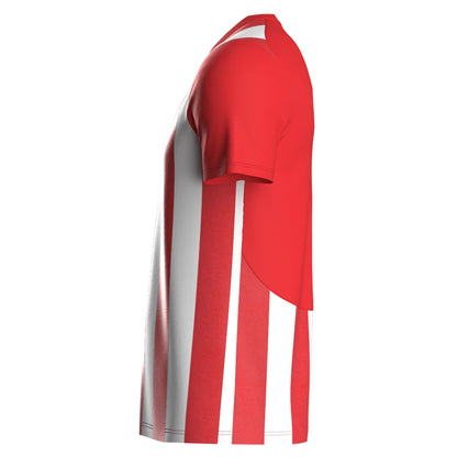 Vermillion-White - Lifestyle - Umbro Mens Ramone Jersey