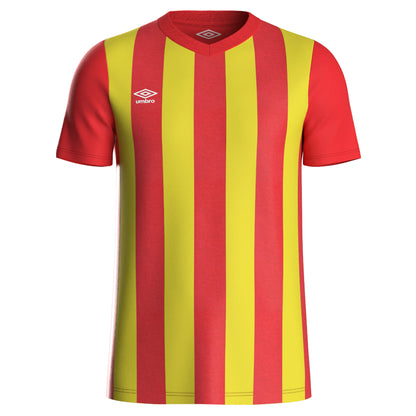 Vermillion-Yellow - Front - Umbro Mens Ramone Jersey