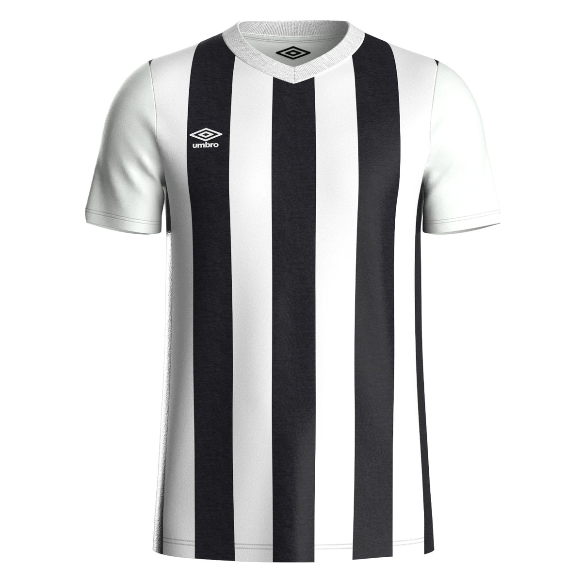 White-Black - Front - Umbro Mens Ramone Jersey