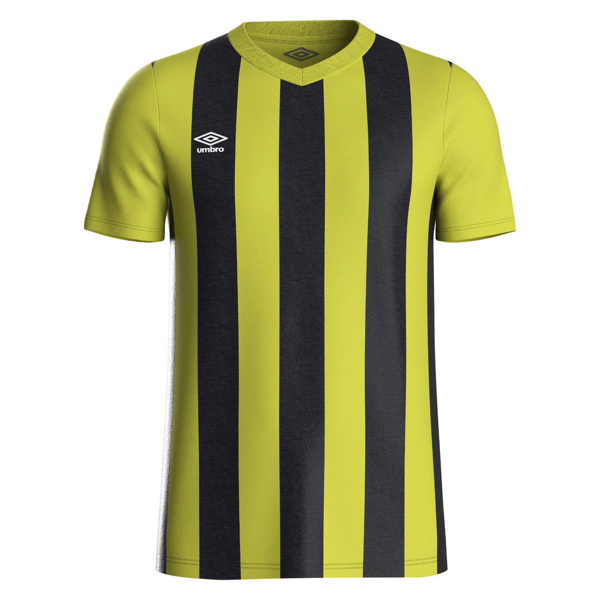 Blazing Yellow-Carbon - Front - Umbro Mens Ramone Jersey