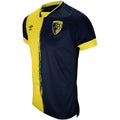 Yellow-Navy Blue - Side - Umbro Childrens-Kids 23-24 AFC Bournemouth Third Jersey