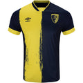Yellow-Navy Blue - Front - Umbro Childrens-Kids 23-24 AFC Bournemouth Third Jersey