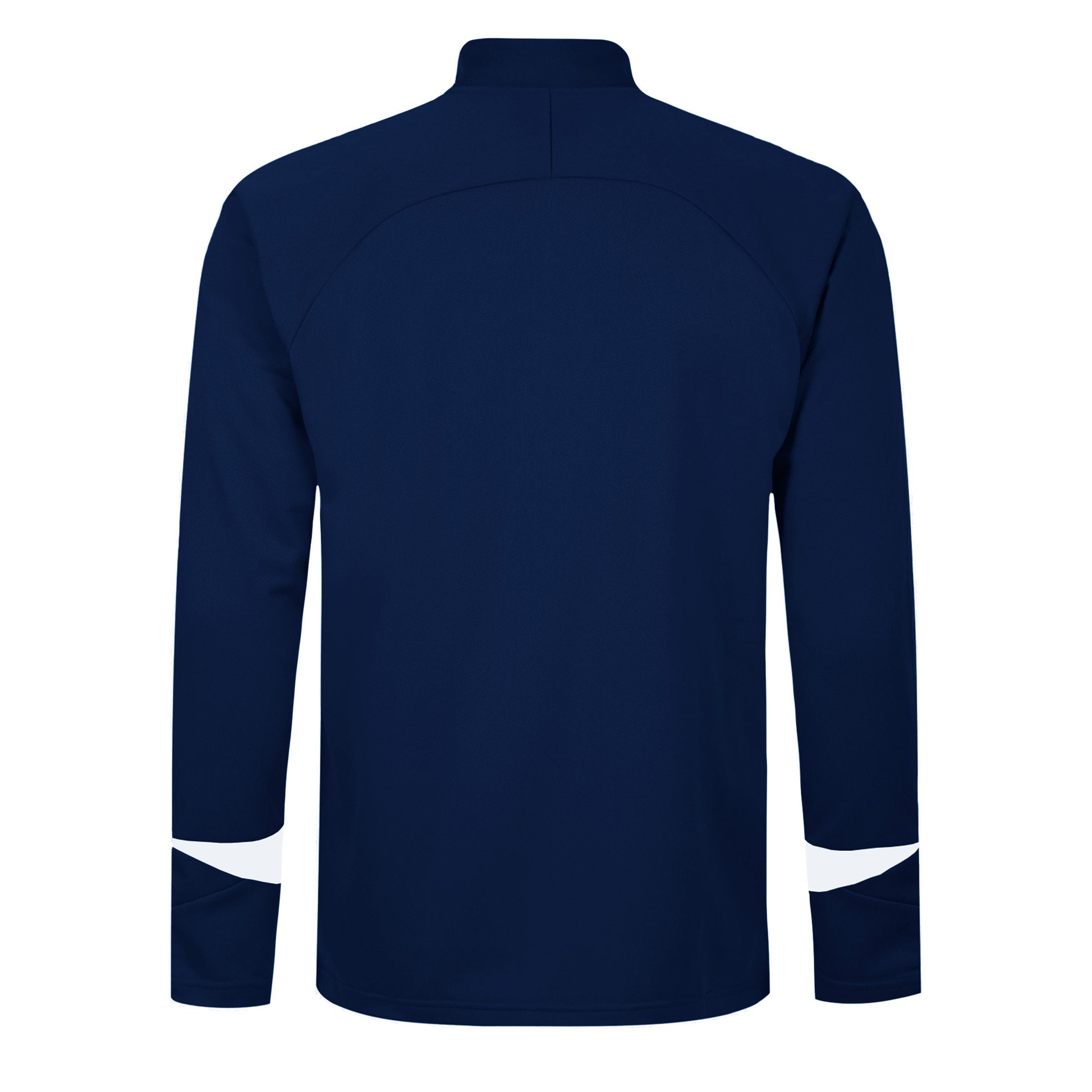Navy-White - Back - Umbro Childrens-Kids Total Training Knitted Track Jacket