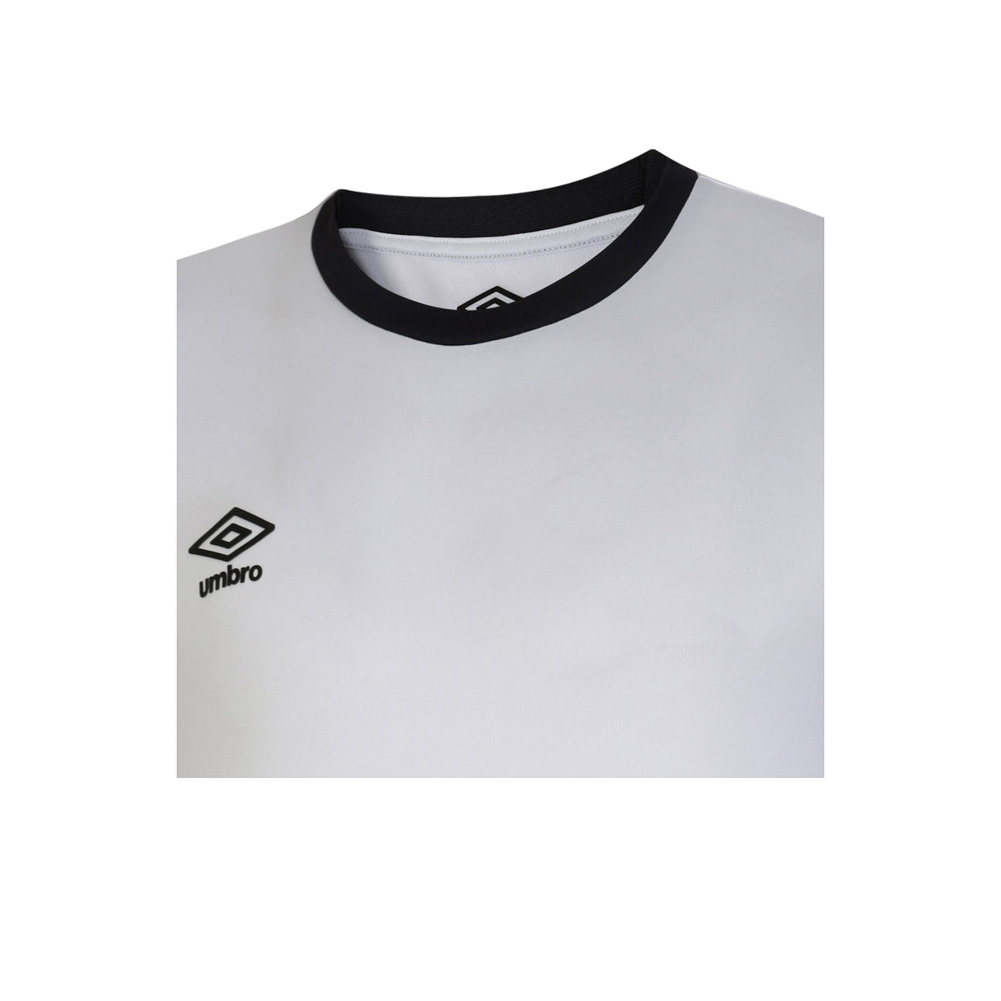 White-Titanium-Black - Side - Umbro Childrens-Kids Total Training Jersey