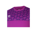 Purple Cactus-Electric Purple-White - Side - Umbro Childrens-Kids Flux Long-Sleeved Goalkeeper Jersey
