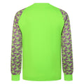 Green Gecko-Purple Cactus - Back - Umbro Childrens-Kids Flux Long-Sleeved Goalkeeper Jersey
