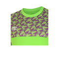 Green Gecko-Purple Cactus - Side - Umbro Childrens-Kids Flux Long-Sleeved Goalkeeper Jersey