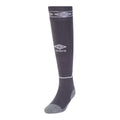 Carbon-White - Front - Umbro Childrens-Kids Diamond Football Socks