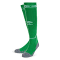 Emerald-White - Back - Umbro Childrens-Kids Diamond Football Socks