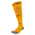 Amber-Black - Back - Umbro Childrens-Kids Diamond Football Socks