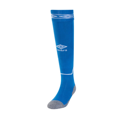 Royal Blue-White - Front - Umbro Childrens-Kids Diamond Football Socks