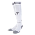 White-Black - Back - Umbro Childrens-Kids Diamond Football Socks