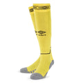 Yellow-Black - Back - Umbro Childrens-Kids Diamond Football Socks