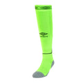 Green Gecko-Black - Front - Umbro Childrens-Kids Diamond Football Socks