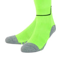 Green Gecko-Black - Side - Umbro Childrens-Kids Diamond Football Socks