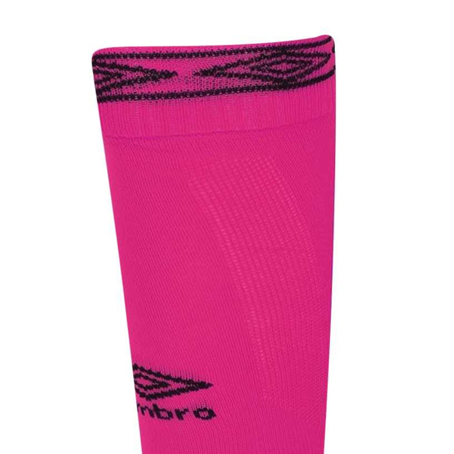 Beetroot Purple-Black - Lifestyle - Umbro Childrens-Kids Diamond Football Socks