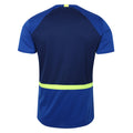Deep Surf-Blue Depth-Safety Yellow - Back - Umbro Mens 23-24 Derby County FC Training Jersey