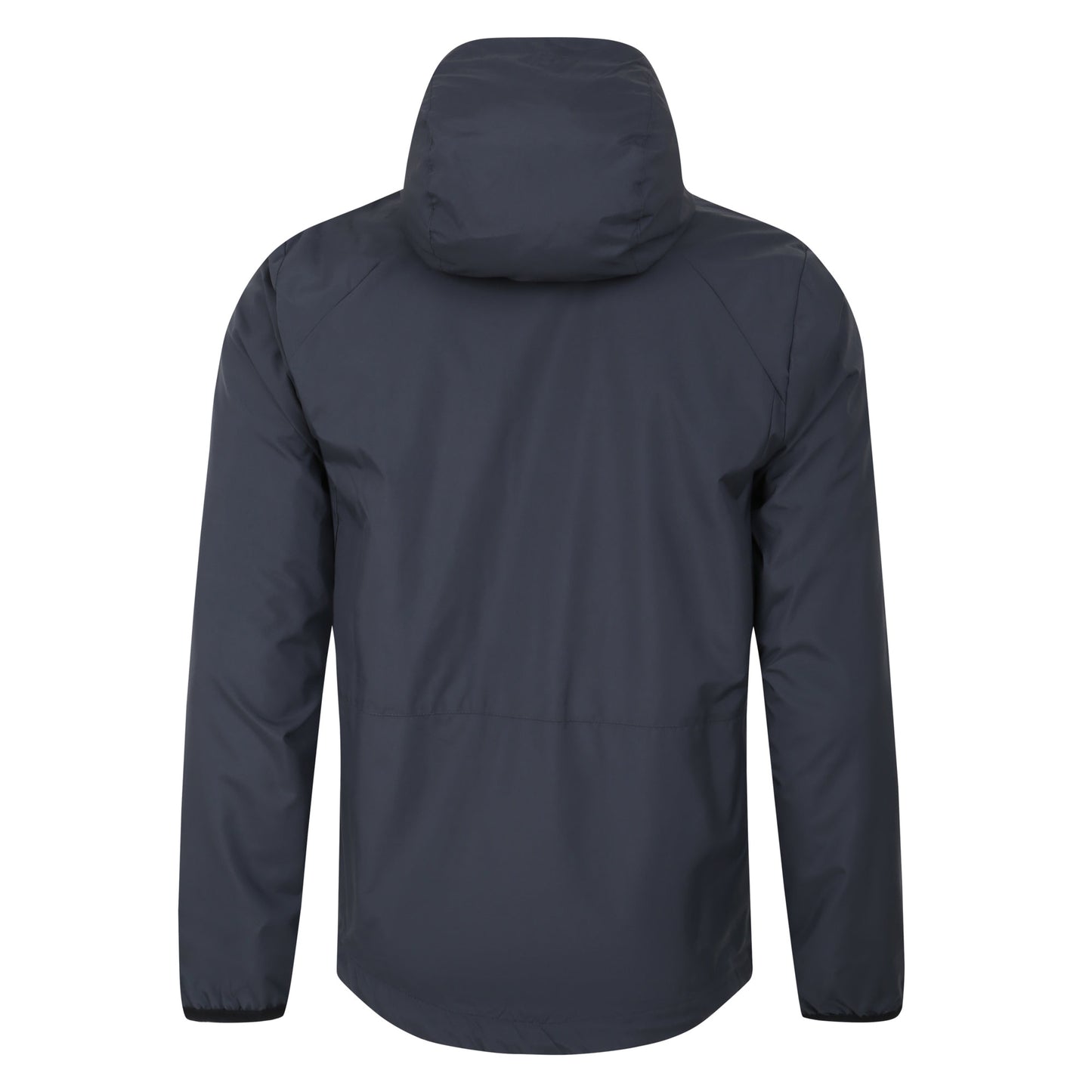 Carbon-Grisaille-Black - Back - Umbro Mens 23-24 Heart Of Midlothian FC Showerproof Jacket
