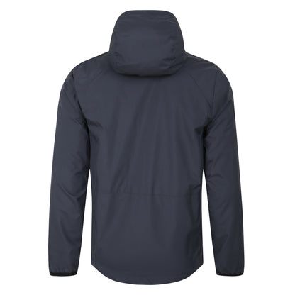 Carbon-Grisaille-Black - Back - Umbro Mens 23-24 Heart Of Midlothian FC Showerproof Jacket