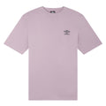 Mauve Shadow-Woodland Grey - Front - Umbro Mens Core Small Logo T-Shirt