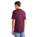 Potent Purple-Nimbus Cloud - Back - Umbro Mens Core Small Logo T-Shirt