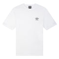 White-Woodland Grey - Front - Umbro Mens Core Small Logo T-Shirt