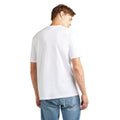 White-Woodland Grey - Back - Umbro Mens Core Small Logo T-Shirt