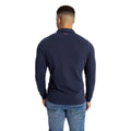 Navy Blue-White-Red - Back - Umbro Unisex Adult 23-24 England Rugby Long-Sleeved Alternative Jersey